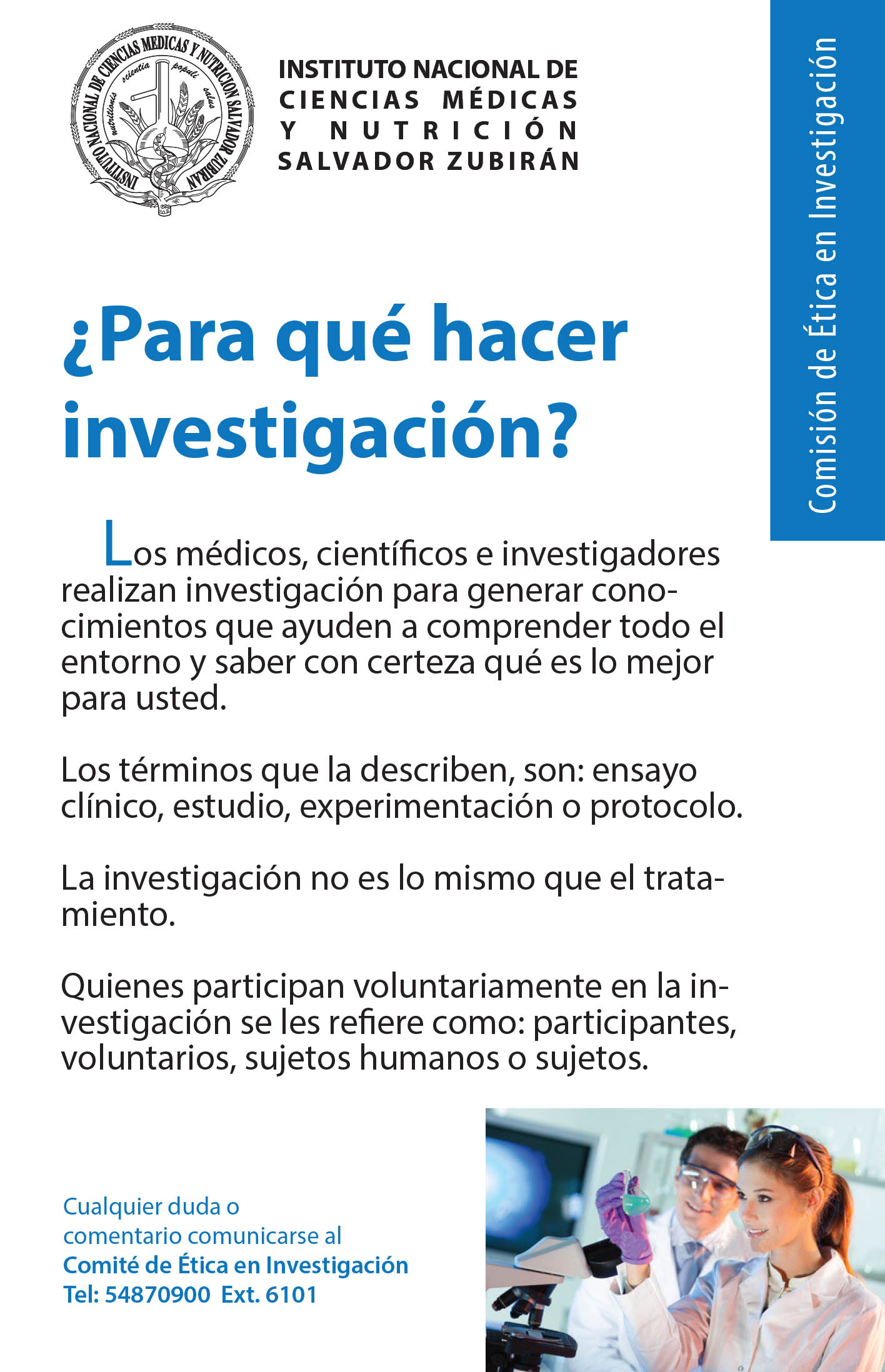 para que investigación